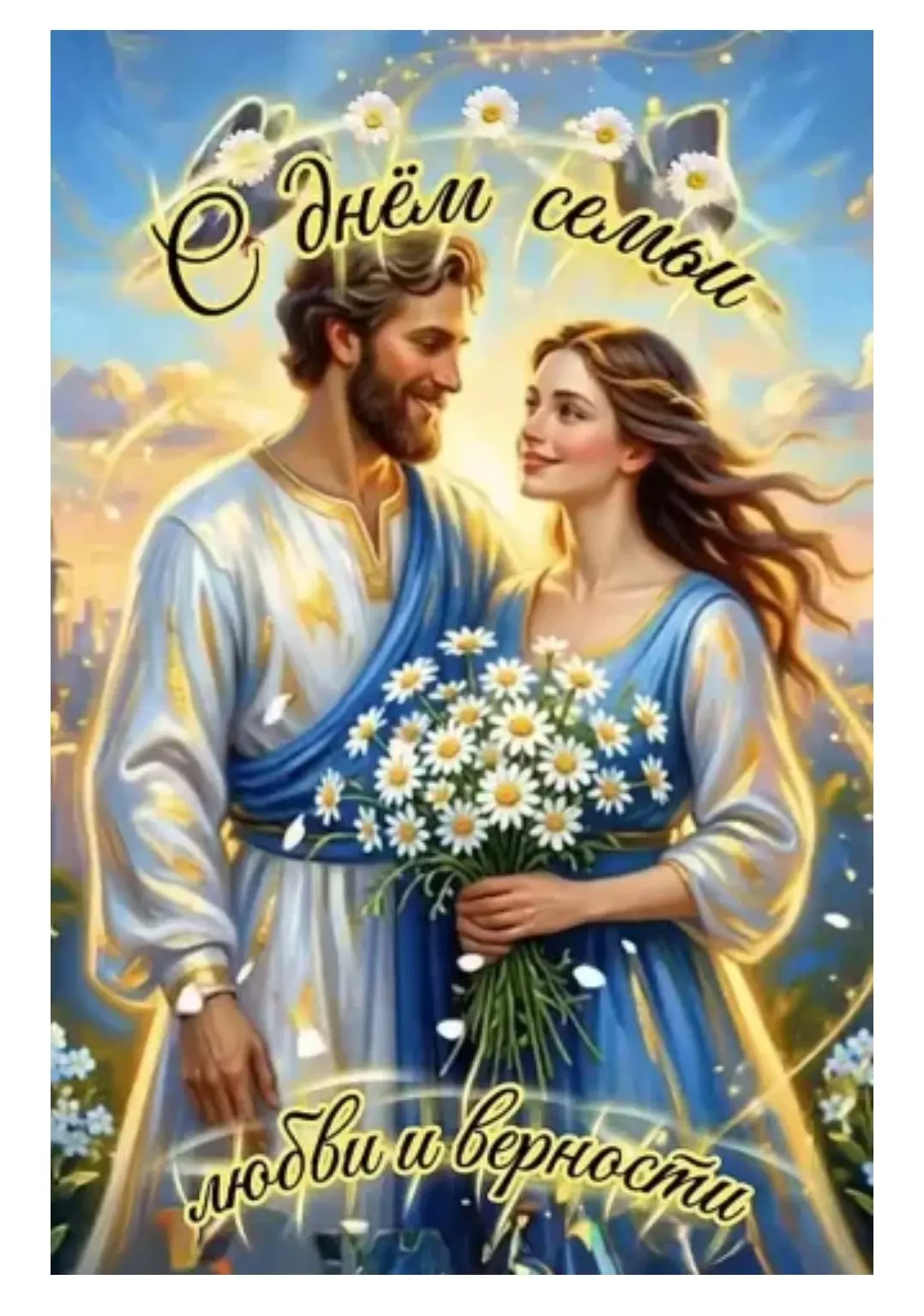 С Днём любви, семьи и верности! 

В череде летних праздников есть один, который согревает сердце и н