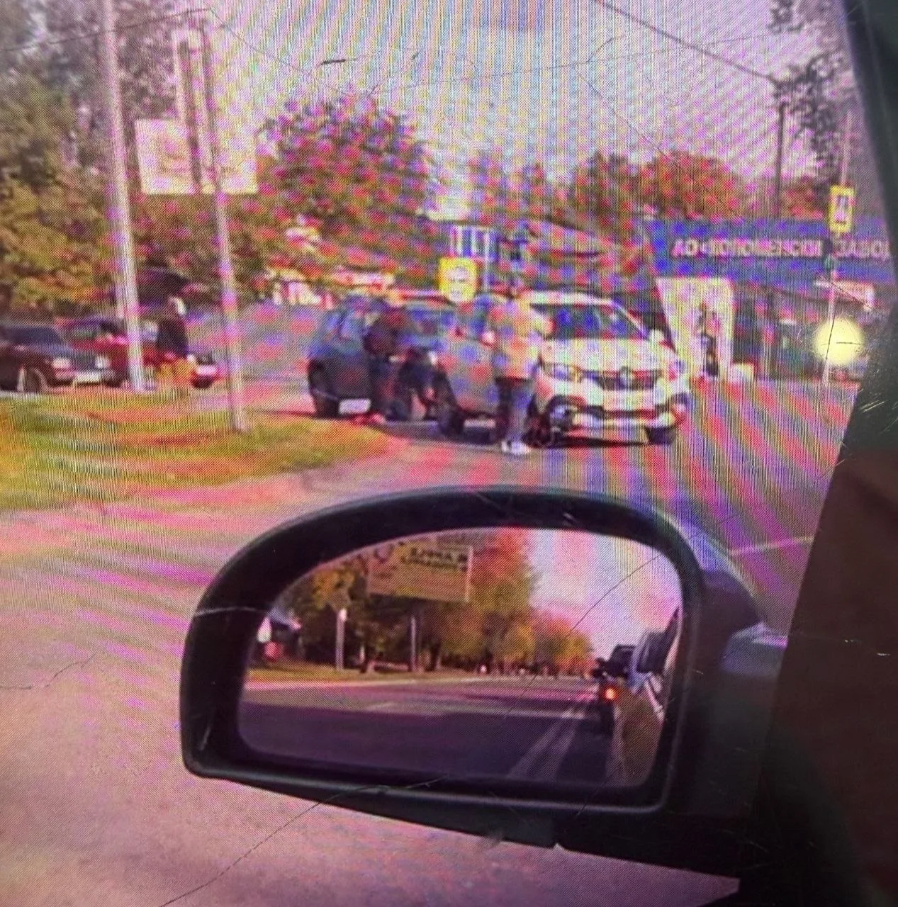 На выезде с ул. Пароходной ДТП, движение затруднено, будьте внимательны!