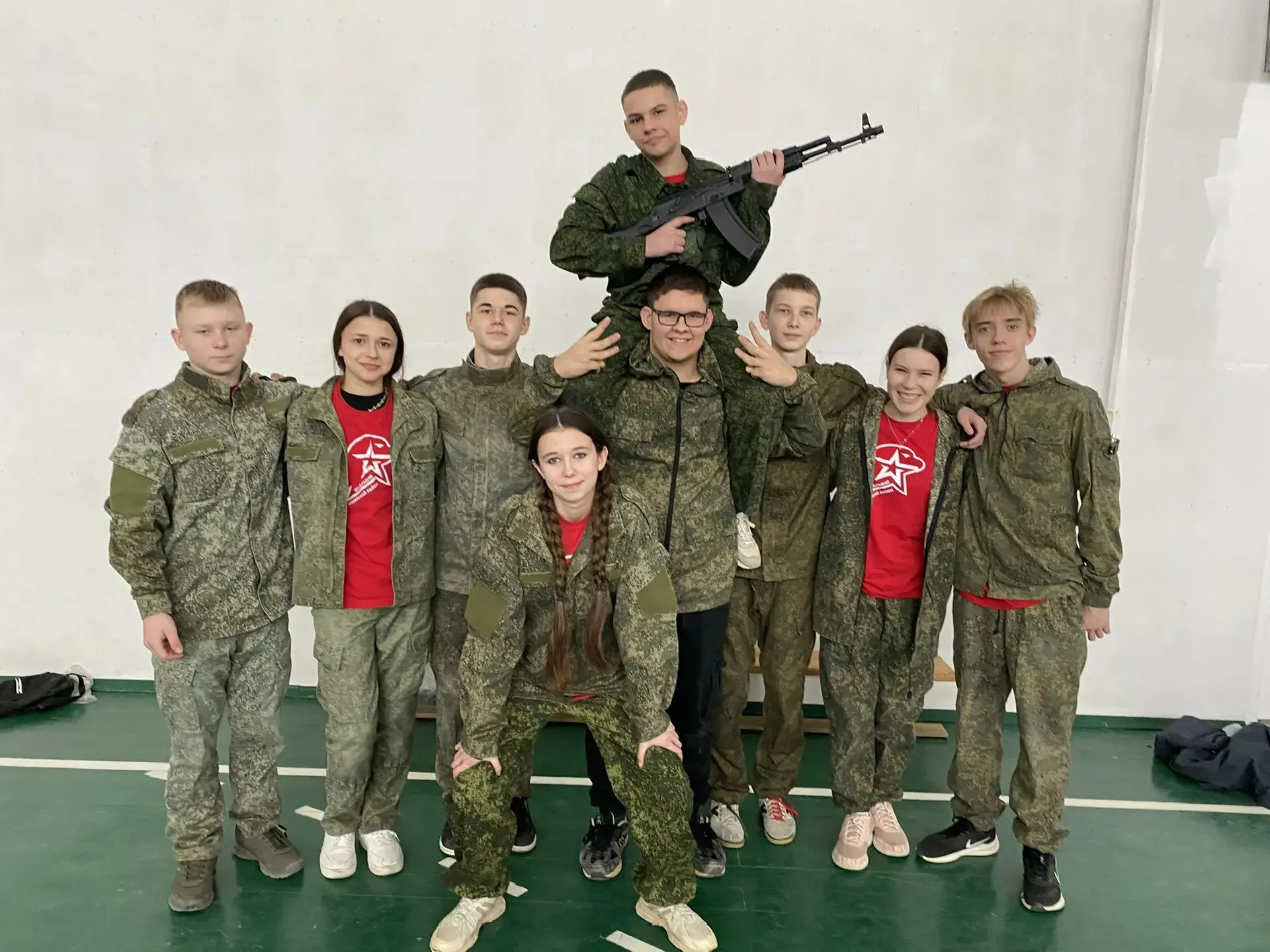 Сегодня, 6 февраля в ст. Северской прошли районные военно-спортивные соревнования «Служить России су