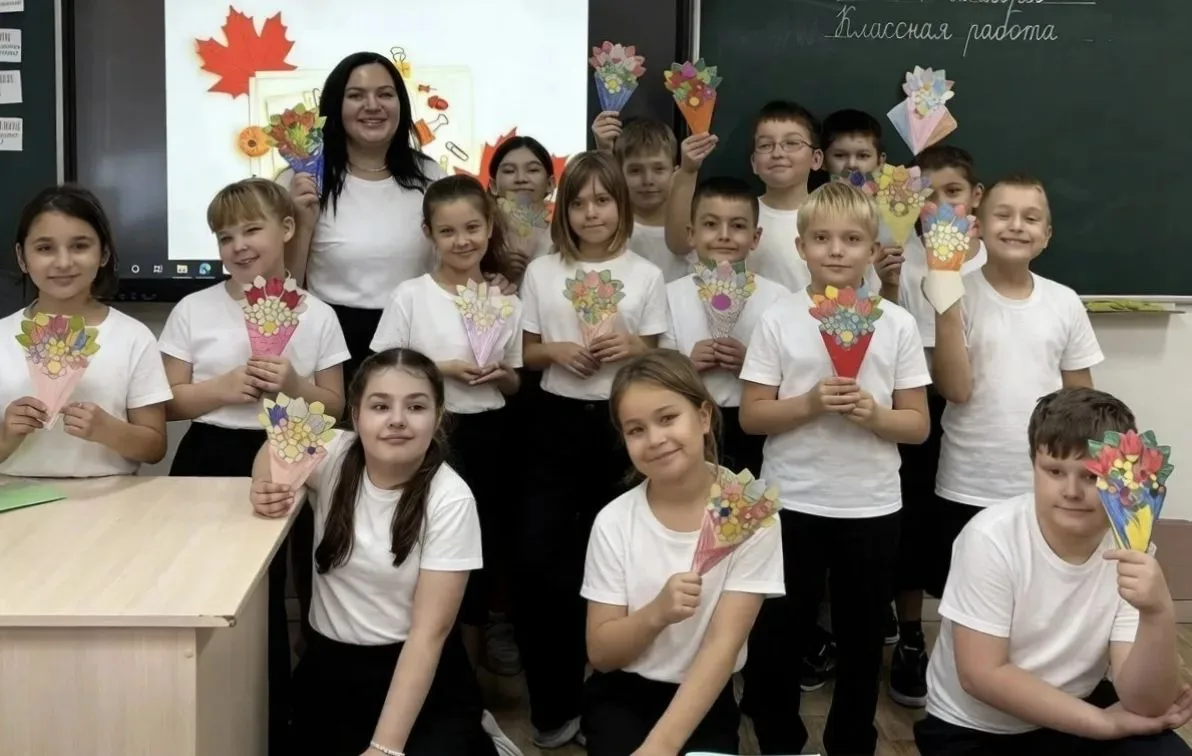 Акция "Благодарю" в филиале 1 ко Дню учителя
