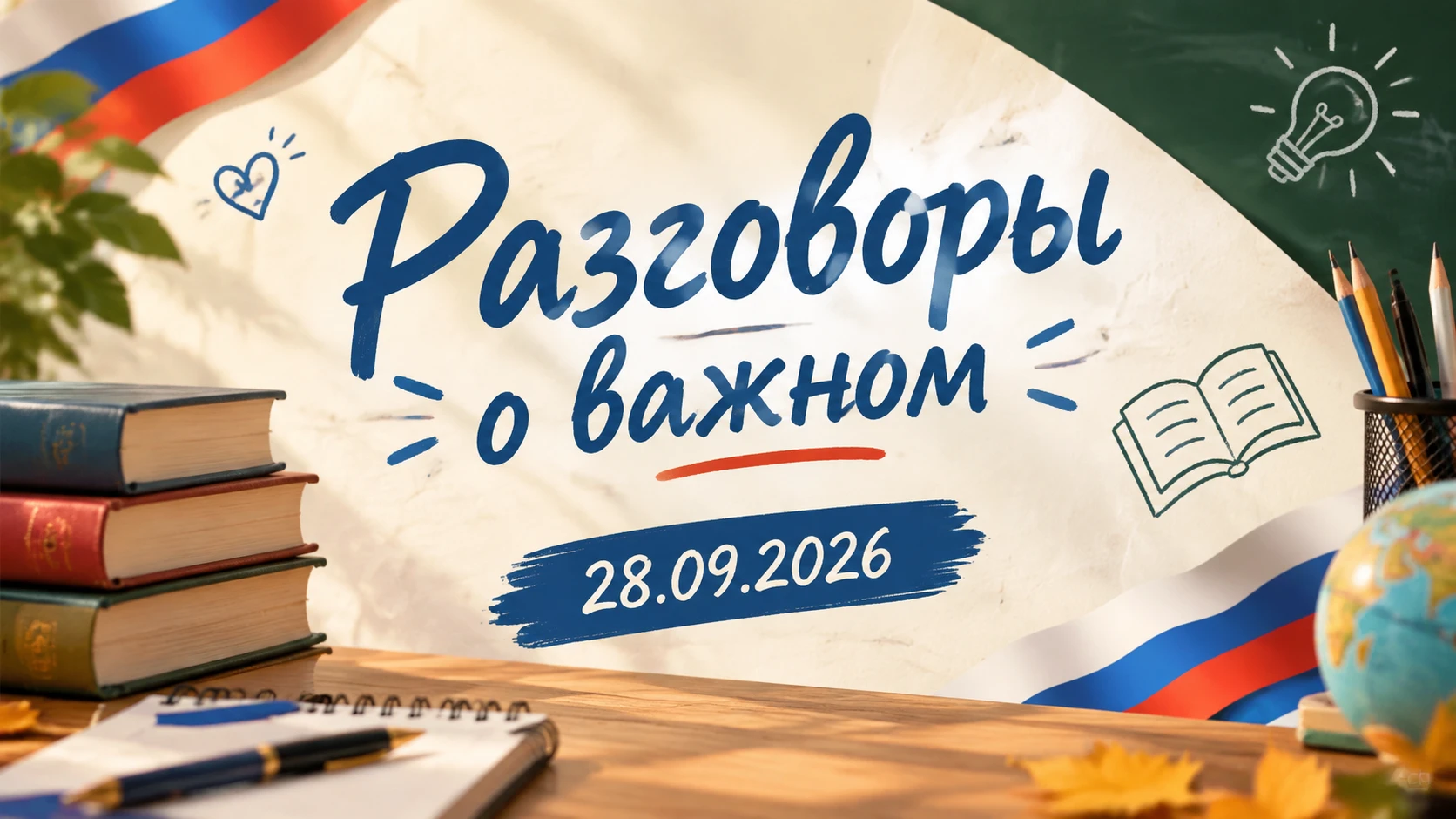 🗣 «Разговоры о важном»: 28.09.2026