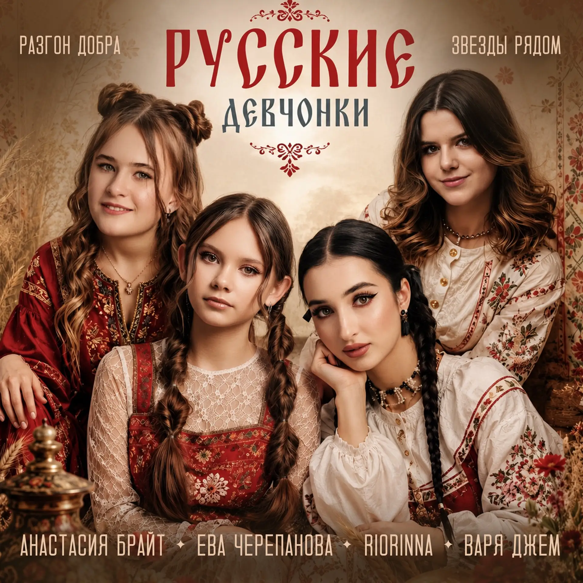 НОВЫЙ ТРЕК 
«РУССКИЕ ДЕВЧОНКИ» ВЫШЕЛ‼️

бегом слушать на всех музыкальных сервисах👇🏻👇🏻👇🏻
https