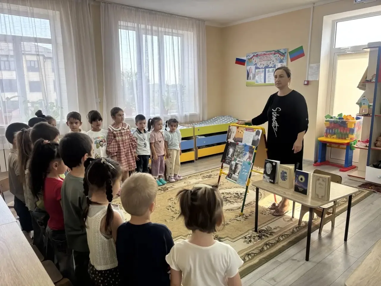 Занятие по Развитию речи :«Беседа о творчестве Расула Гамзатова» в ст.гр.2
