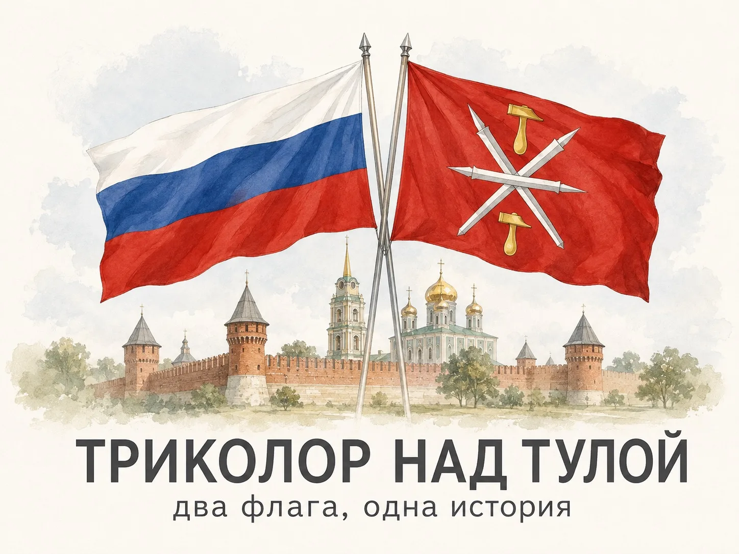 🇷🇺 Триколор над Тулой: два флага, одна история