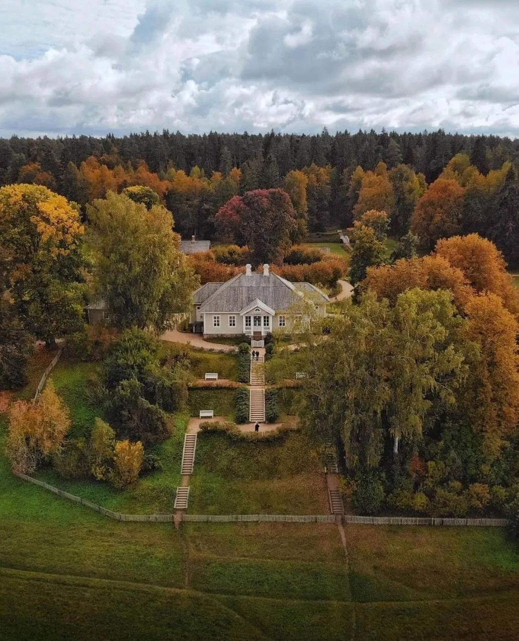 Поэтическая колыбель Пушкина — усадьба Михайловское 🍂