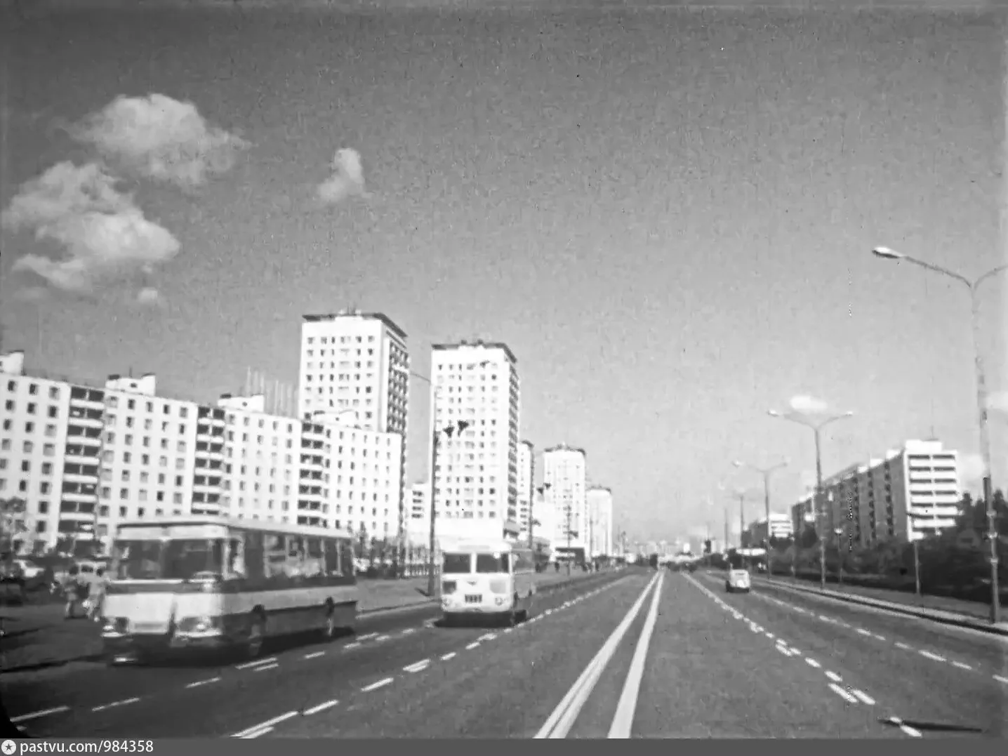 📸 Ретро Зеленоград: Центральный проспект. Фото 1976 года