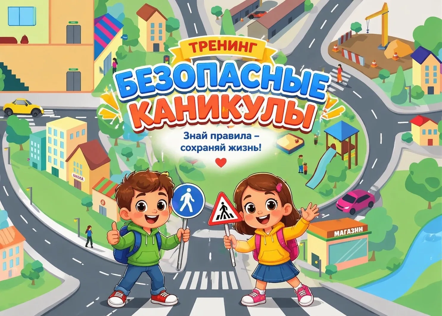 🛡️ Как провести каникулы весело и в безопасности?