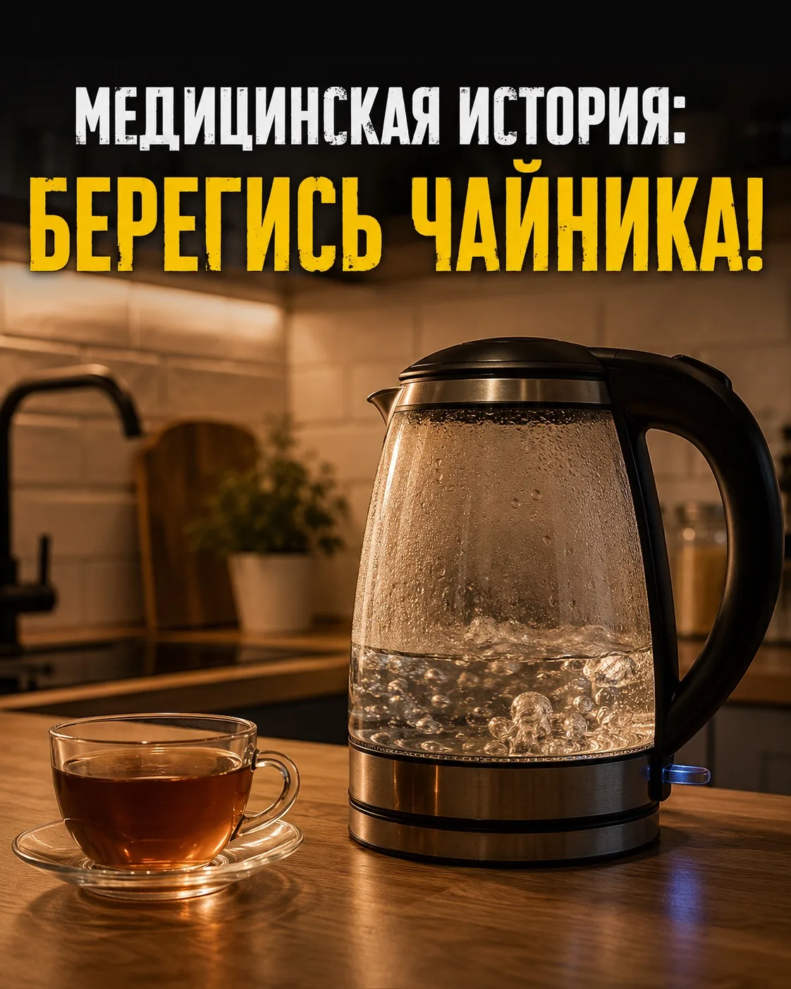Медицинская история «Берегись чайника»