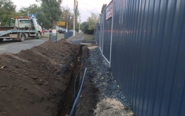 Работы по технологическому присоединению в р.п. Каменоломни