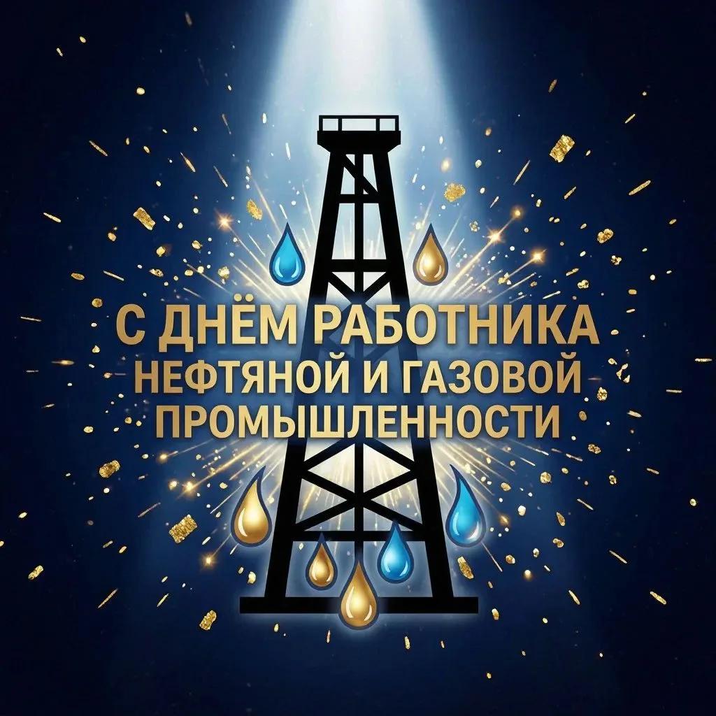 Поздравляем работников нефтяной и газовой промышленности и ветеранов производства с Днё...