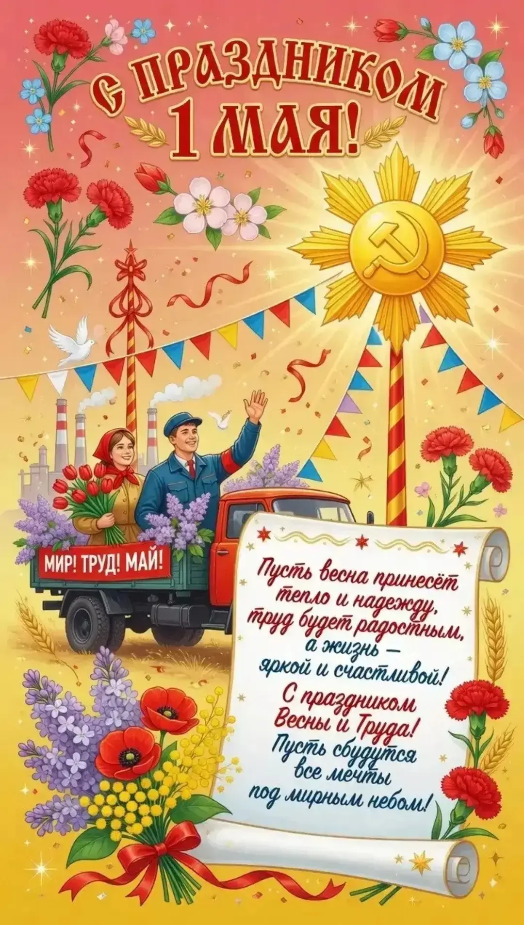 🌼✨С 1 мая! В этот прекрасный весенний день мы приглашаем вас присоединиться к нашему т...