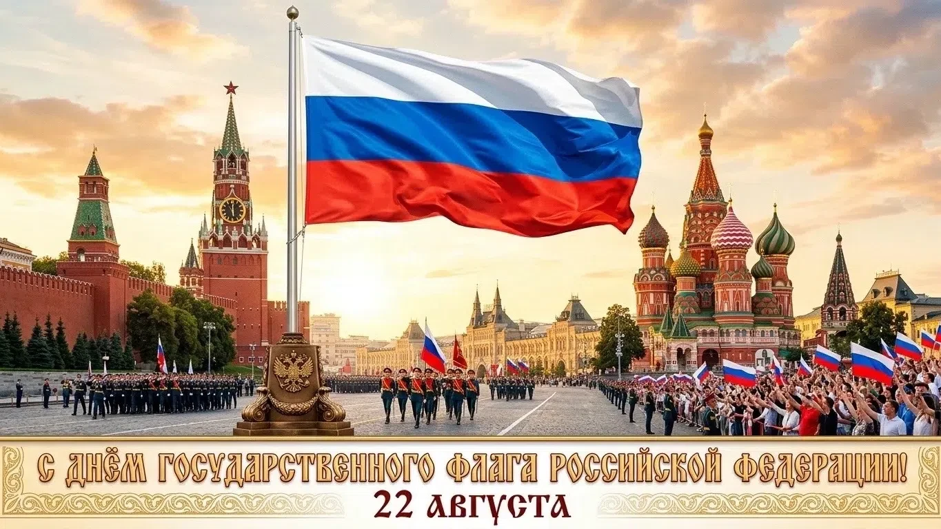 🇷🇺 С Днем Государственного флага Российской Федерации🎉