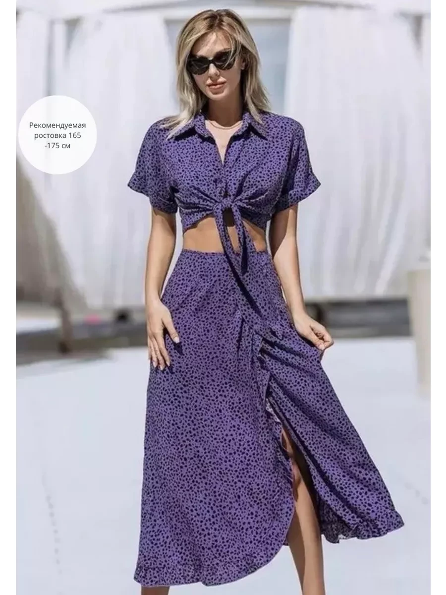 🟨 79,2% Летний костюм женский | LOOKSTORE MSK