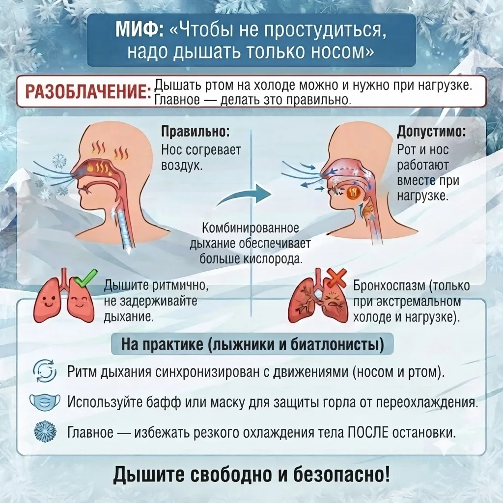 Правда или миф? Разбираем 5 страшилок о зимних видах спорта!