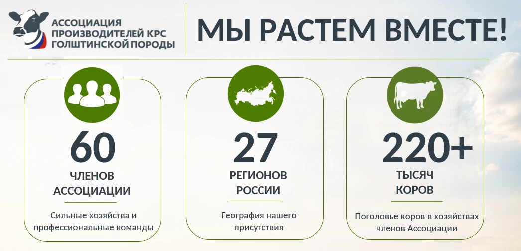 🐄 У Ассоциации новый рубеж - 60 участников!