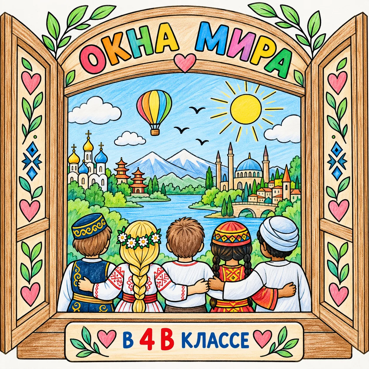 Сегодня в нашем 4 «В» классе было по-особенному тепло и важно. ✨