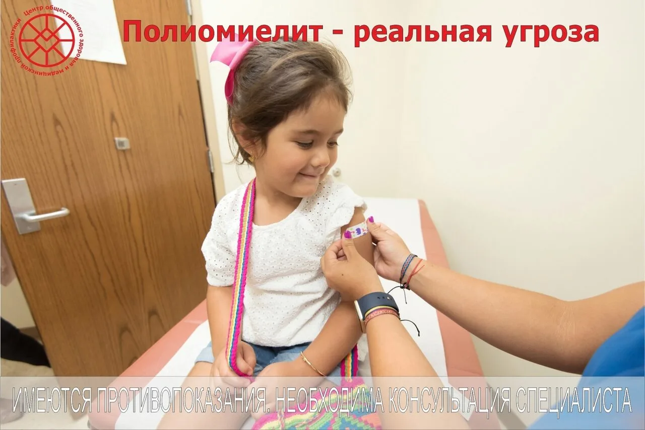 Полиомиелит – реальная угроза