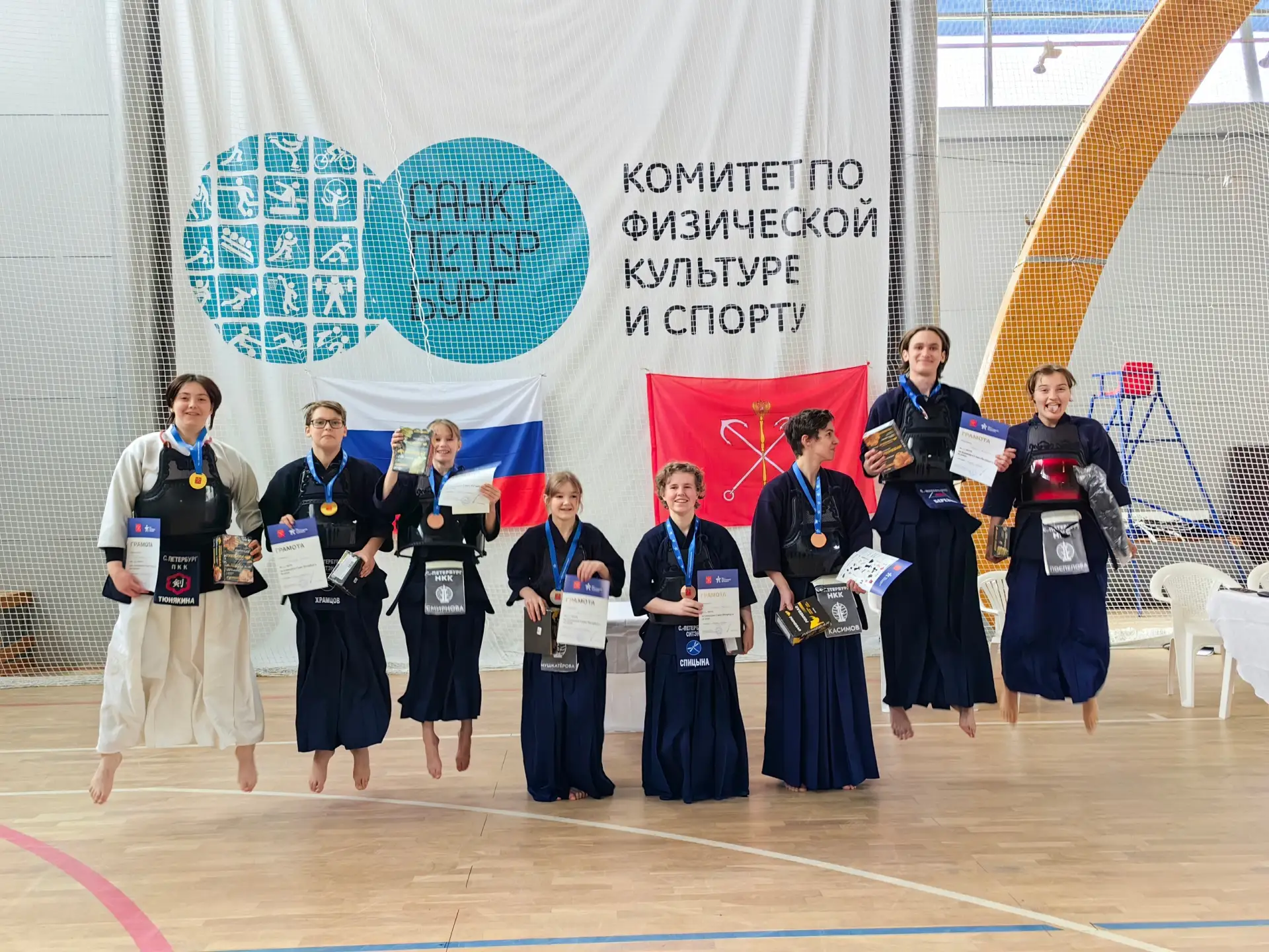 Триумф «Невских соколов» на Первенстве Санкт-Петербурга! ⚔️🏆  5 апреля 2026 года воспитанники секции