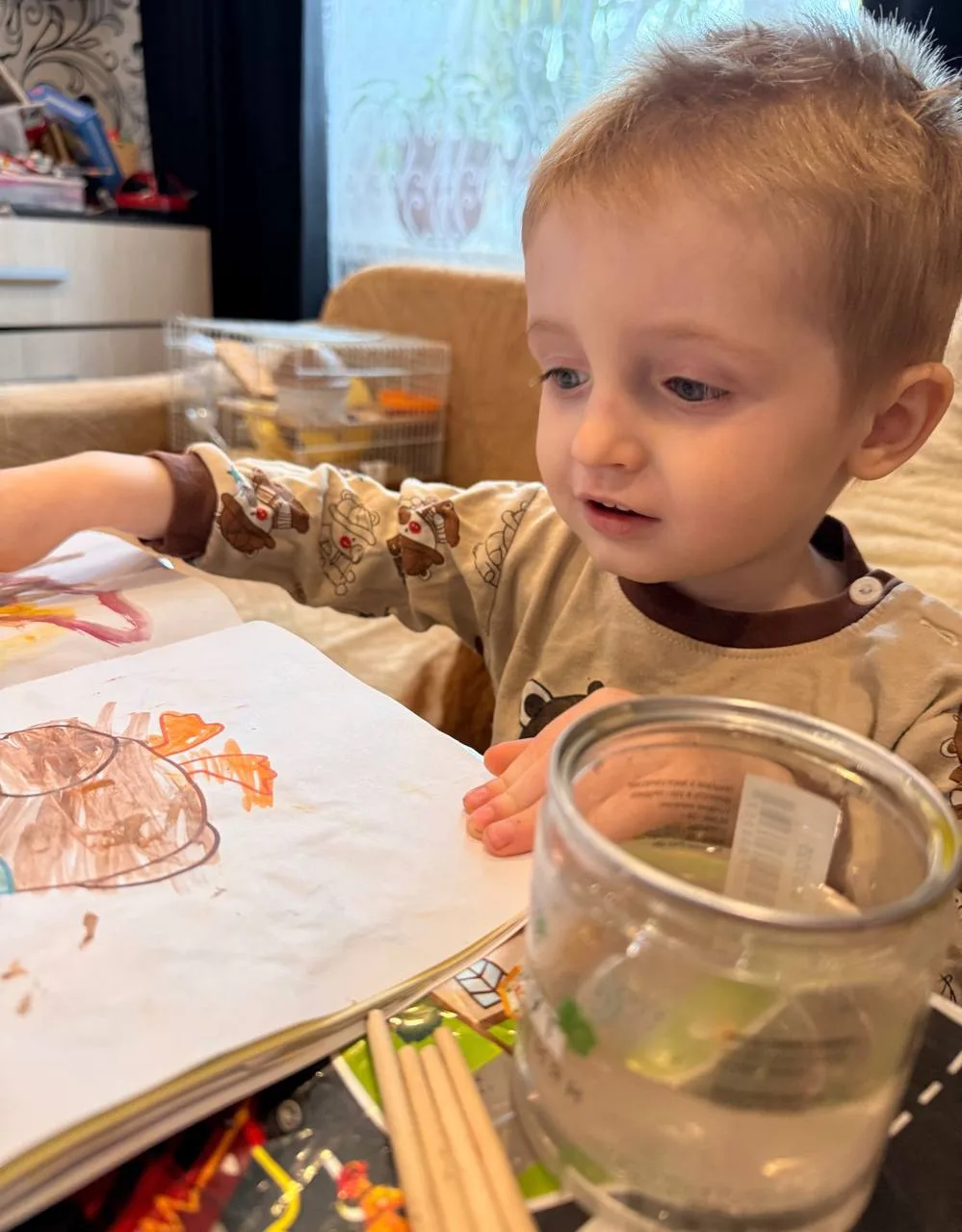Немного стало полегче после всех лекарств и процедур ♥️