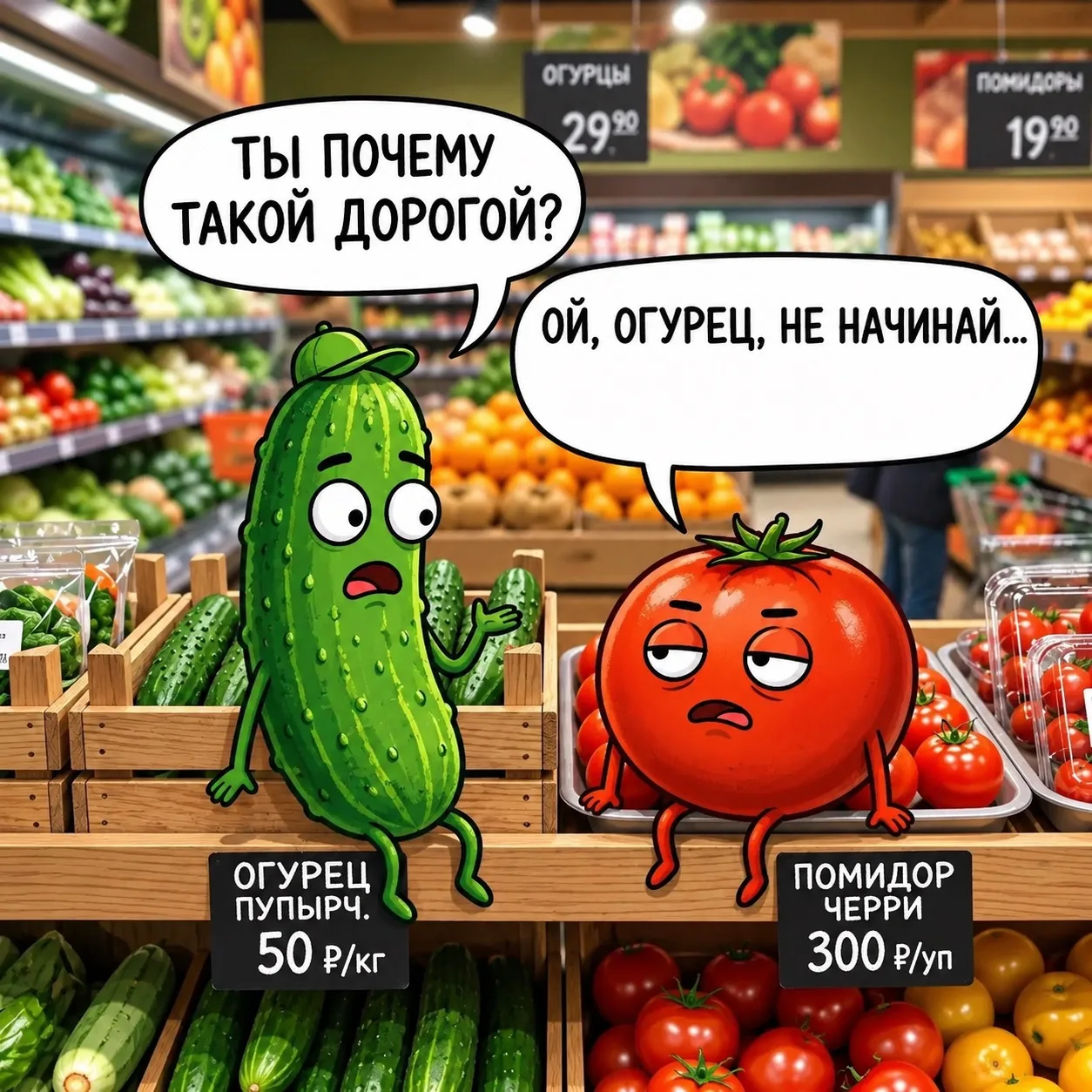 ⚡️Российские производители овощей попросили ввести заградительные пошлины на импортные ...