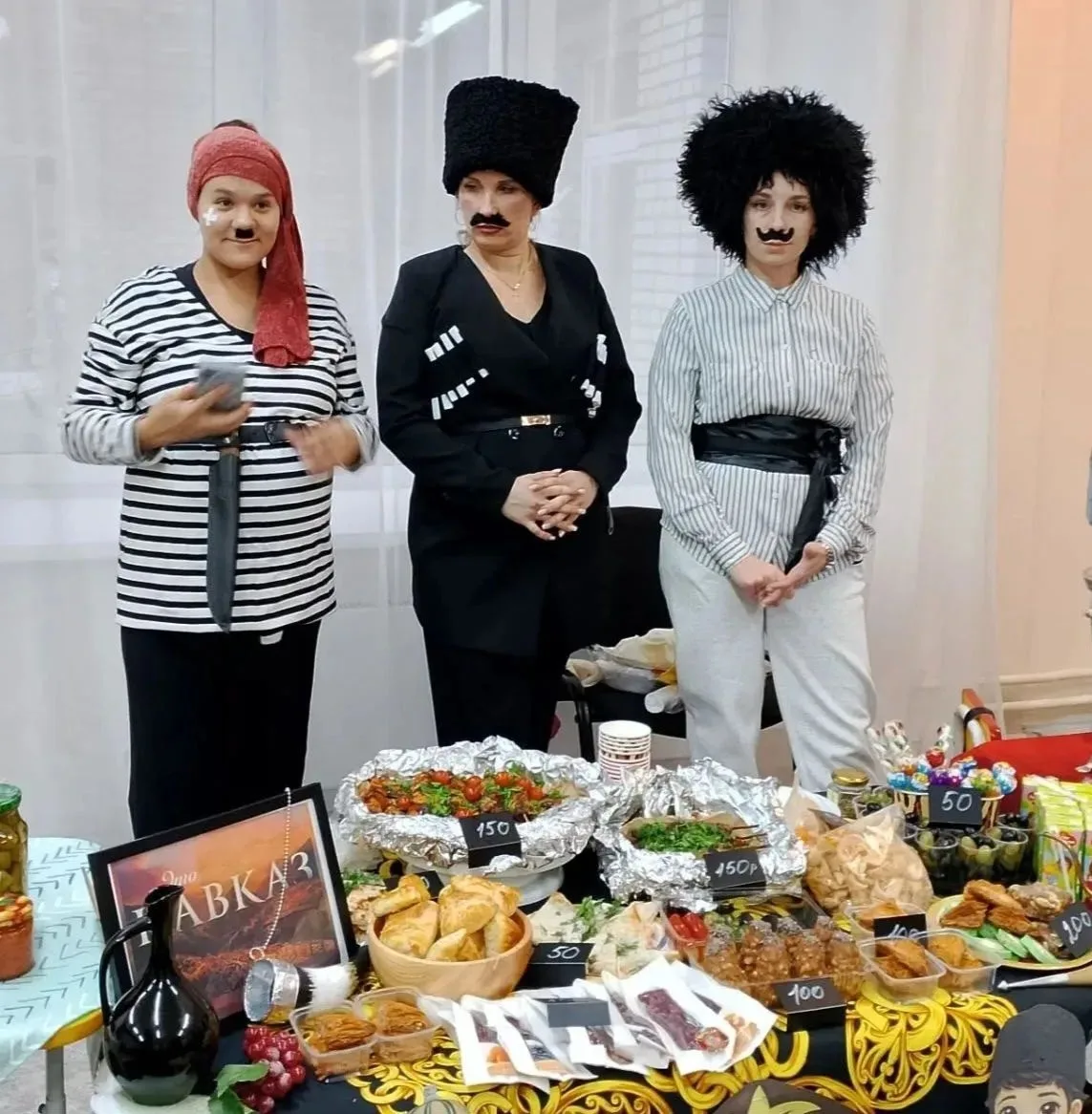 Праздник «Кухни народов России» МБДОУ "Детский сад №54 "Золушка": вкус единства и дружбы!