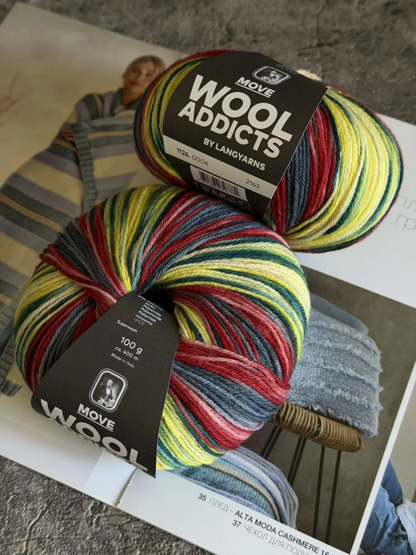 Еще одна пряжа, с которой очень жалко расставаться… ❤️

Move Wool Addicts — тот самый случай, когда 