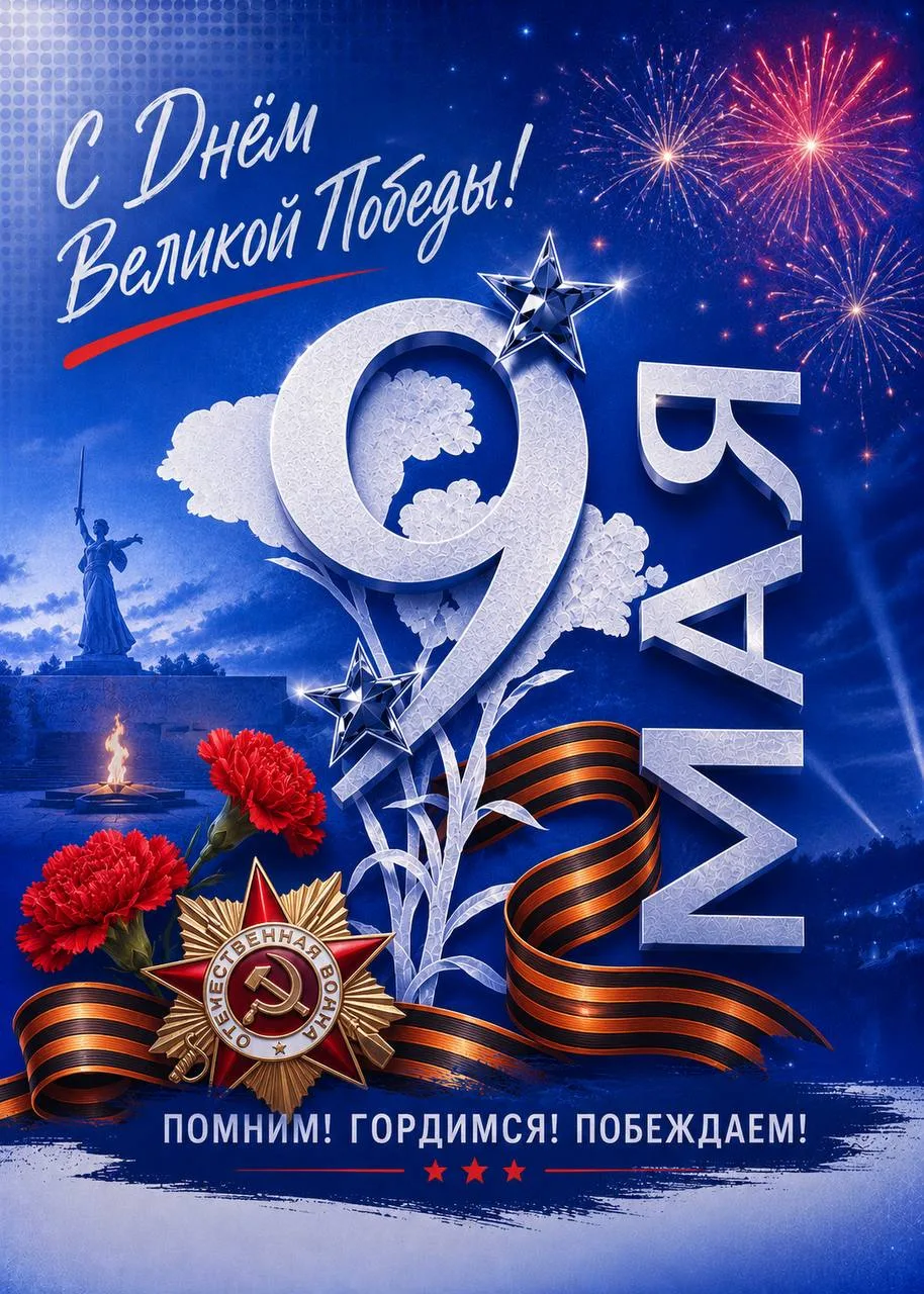 С Днём Великой Победы, друзья! 🕊️