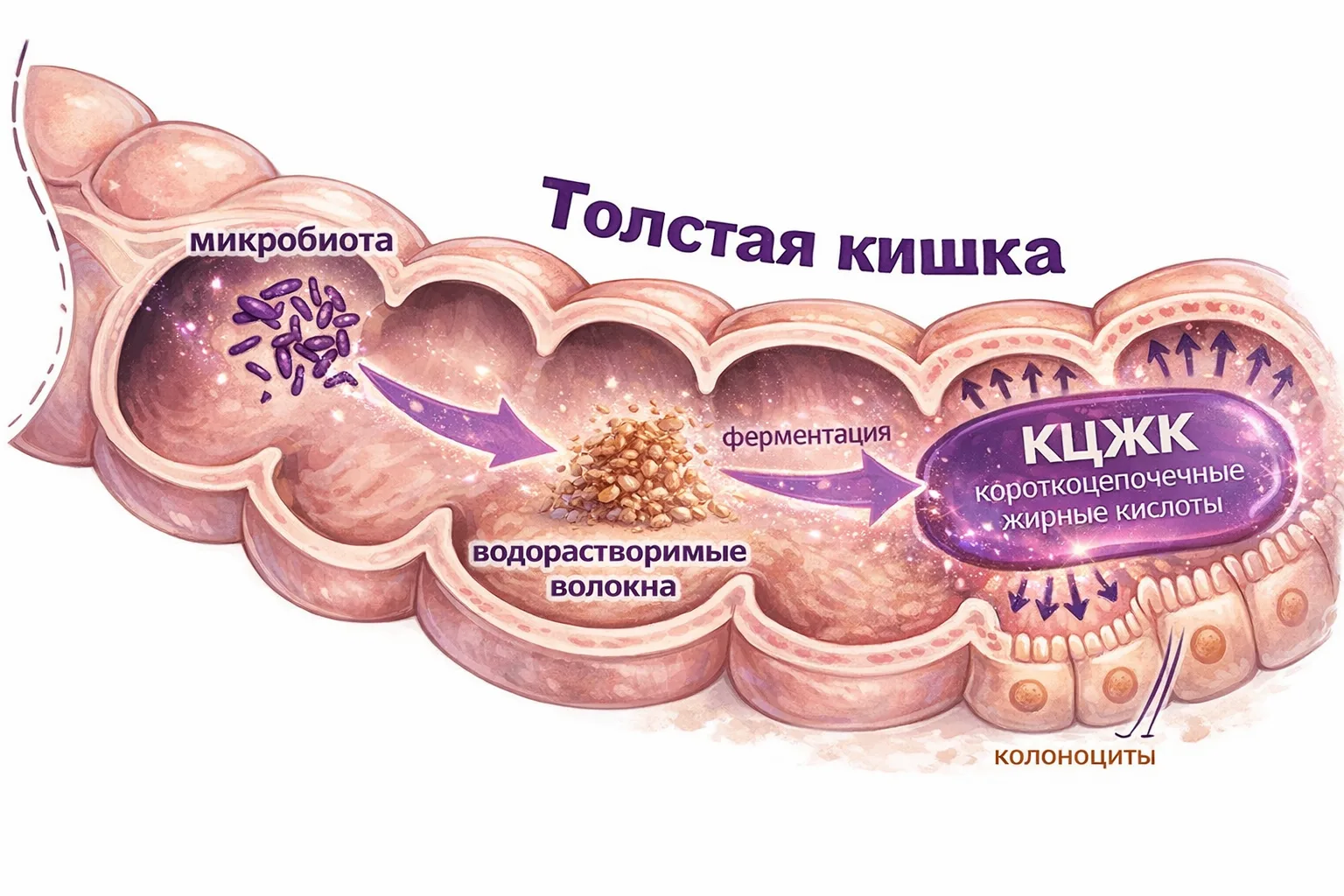 Если вы думаете, что клетчатка практически не имеет энергетической ценности, то сильно ошибаетесь. К