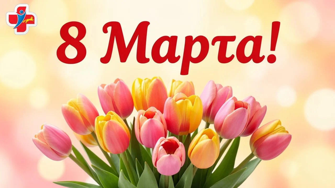 💐Праздник весны, тепла, добра - Международный женский день!