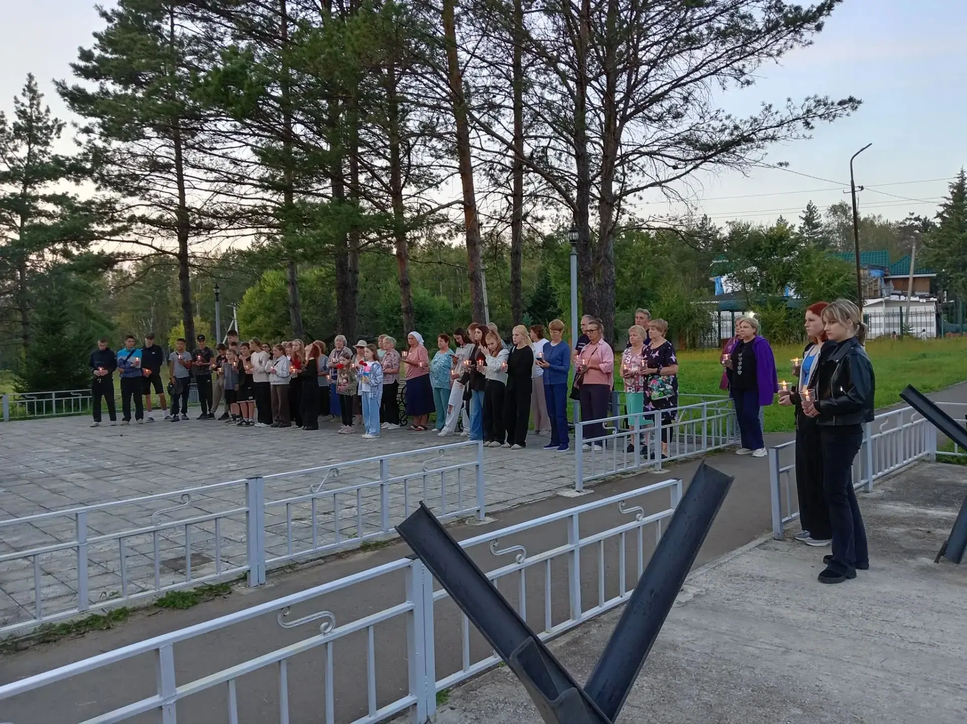 🕯 Памятный митинг в кп. Горные Ключи: помним и чтим 🕯