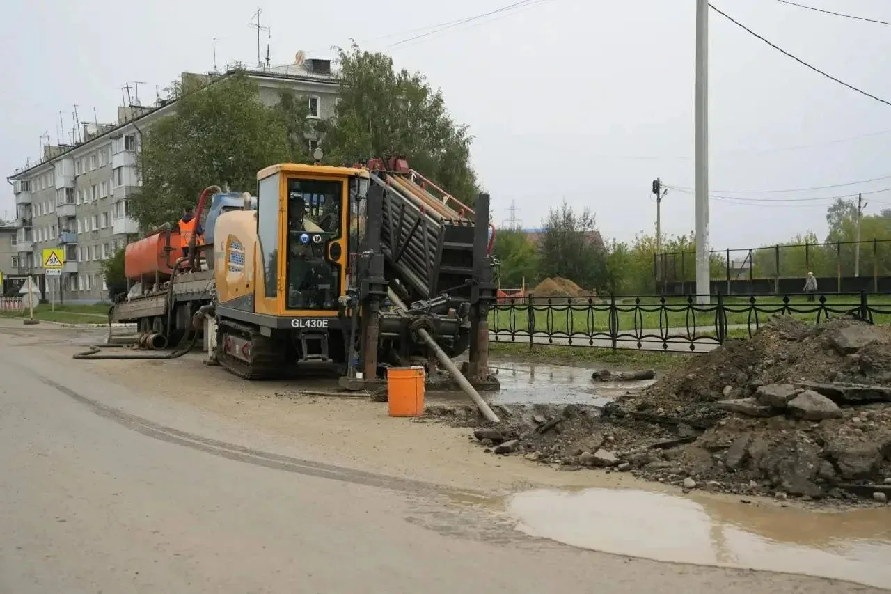 В поселке Мегет на месте старого стадиона «Луч» возводят новый физкультурно-оздоровител...