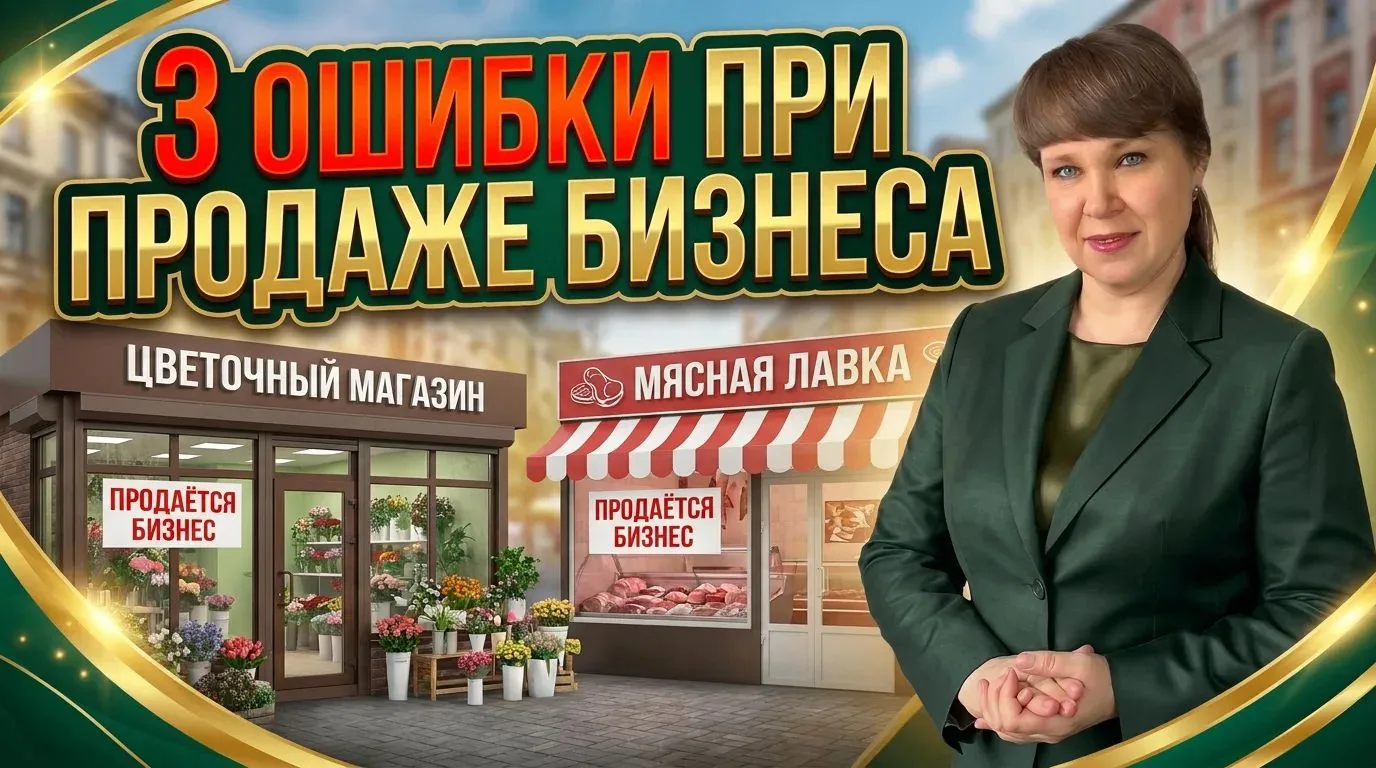 3 ошибки которые мешают дорого продать бизнес.