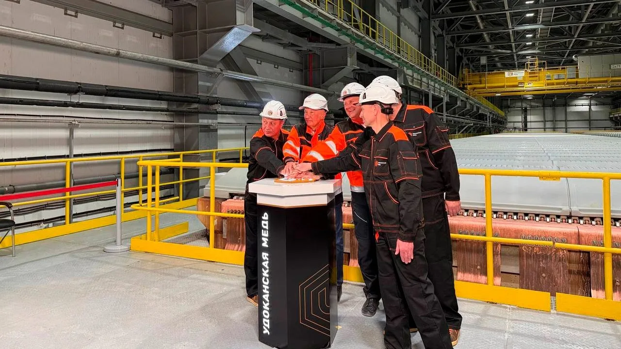 На «Удокане» запущен гидрометаллургический завод полного цикла 🏭