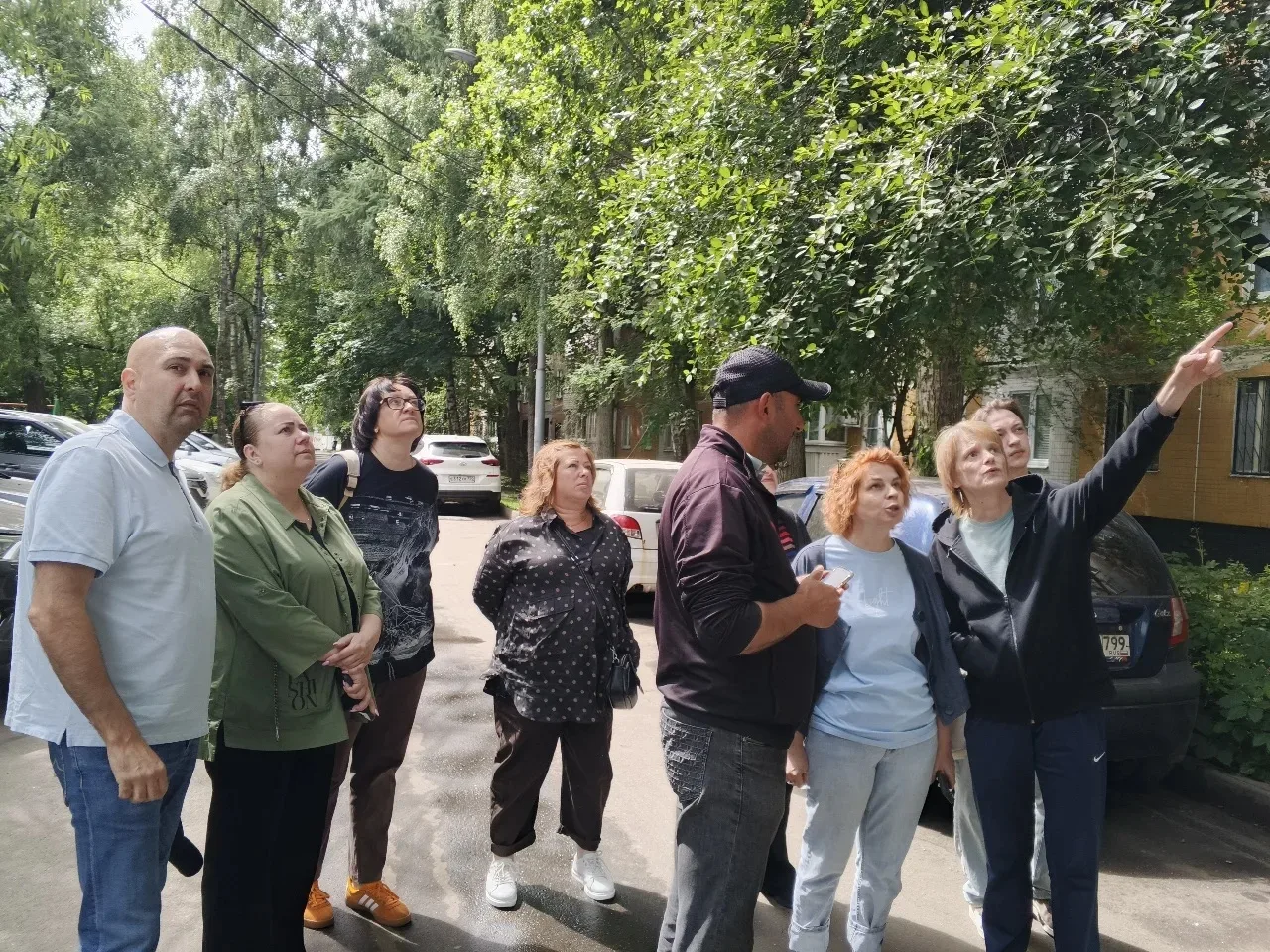 Глава управы района Зябликово Ольга Конюхова совместно с главой муниципального округа Зябликово в го