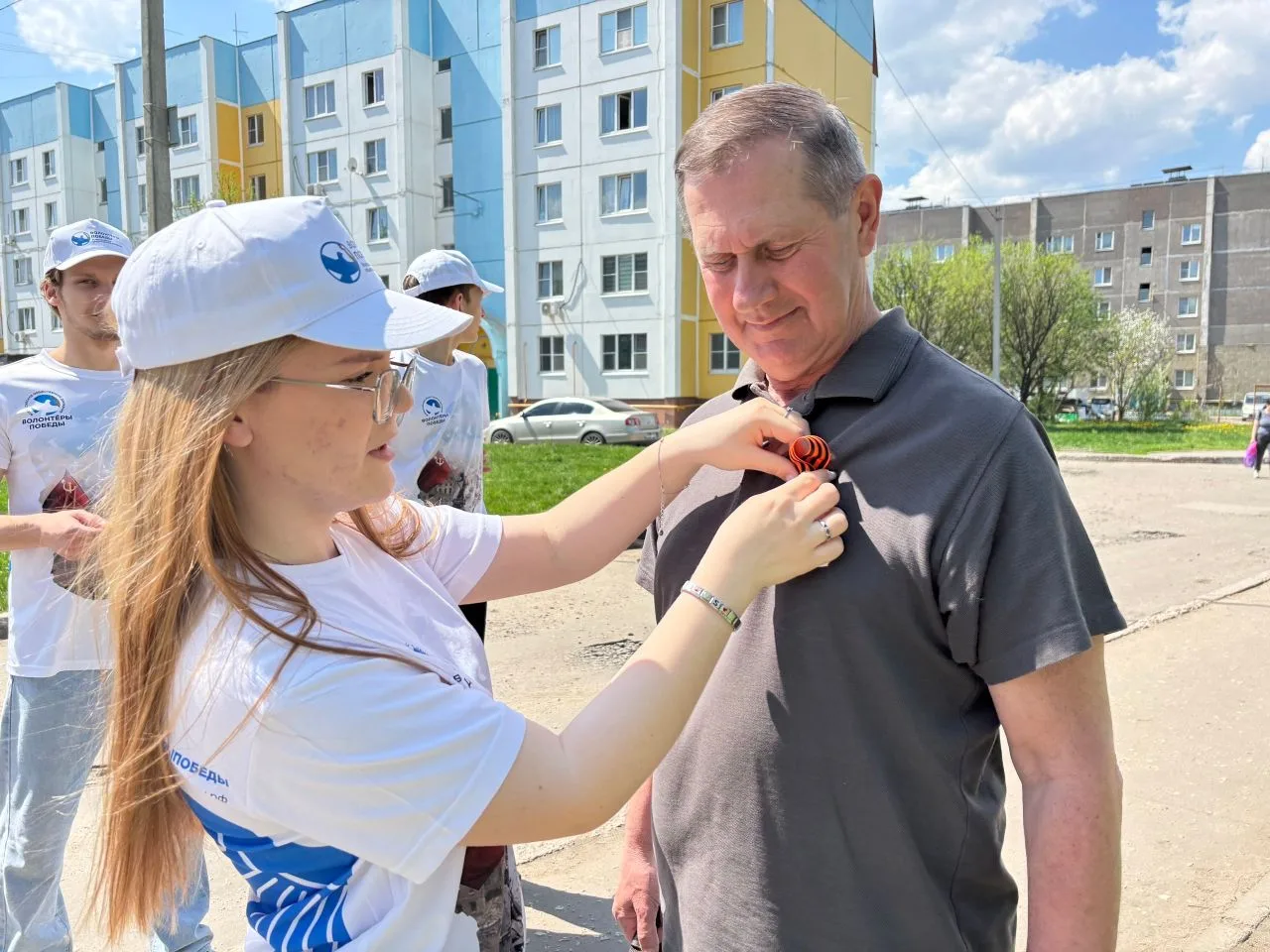 🕊️Акция «Георгиевская лента»🕊️  8 мая, в преддверии празднования Дня Победы в Великой Отечественной 