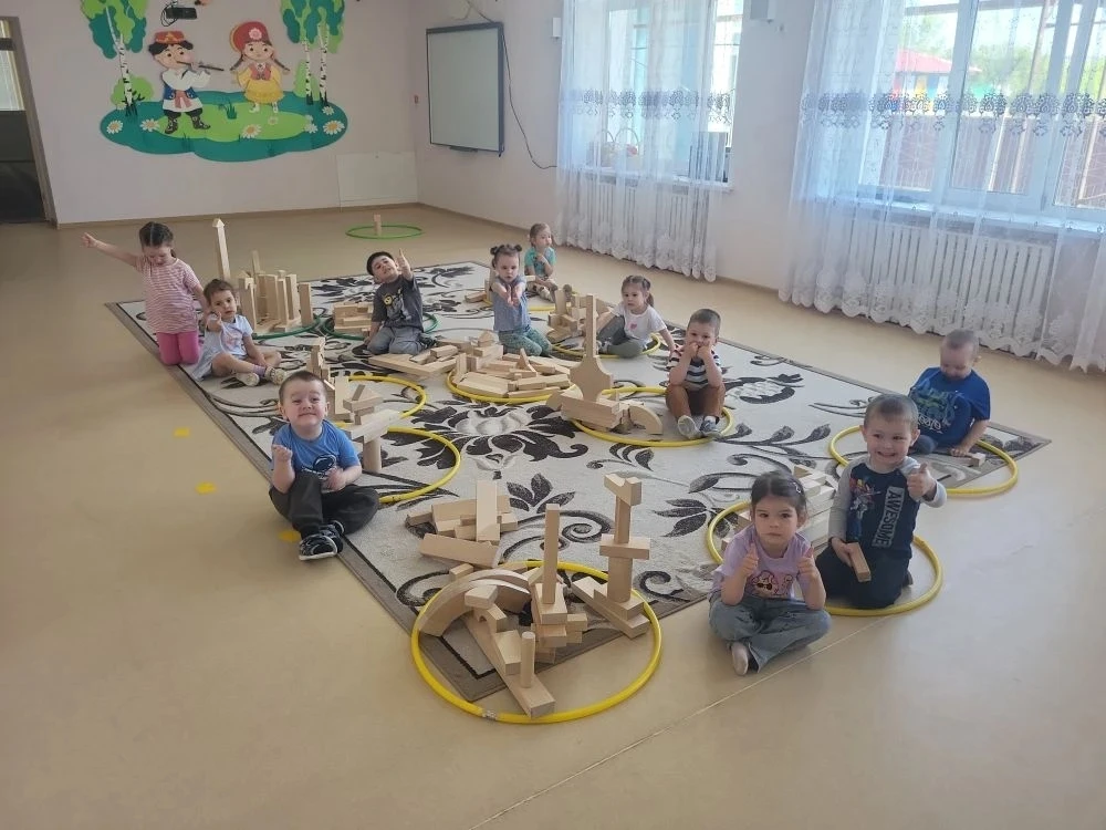 Конструирование в первой младшей группе ,,Мой дом - моя крепость "
