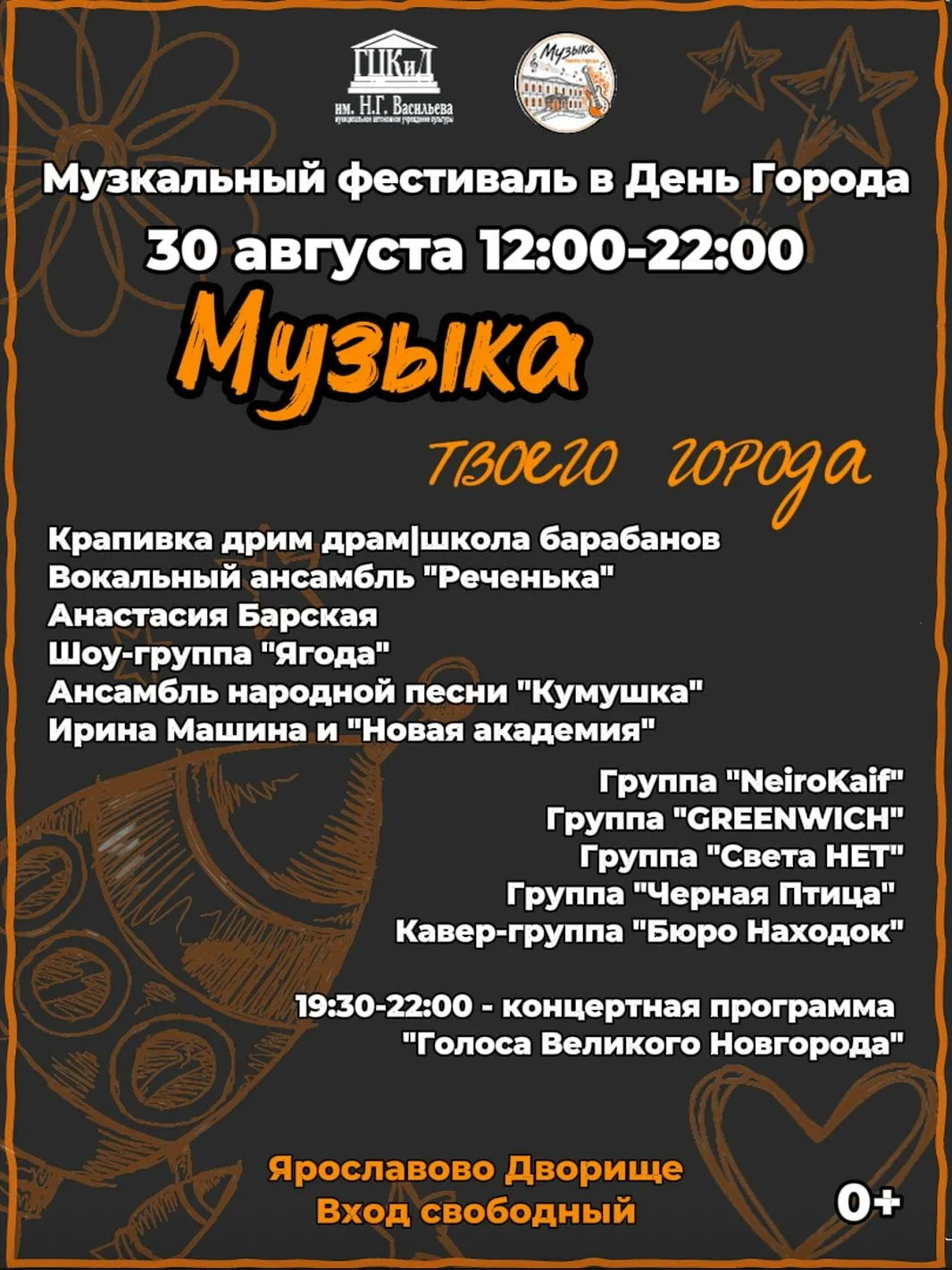 🌸 Музыкальный фестиваль "Музыка твоего города"