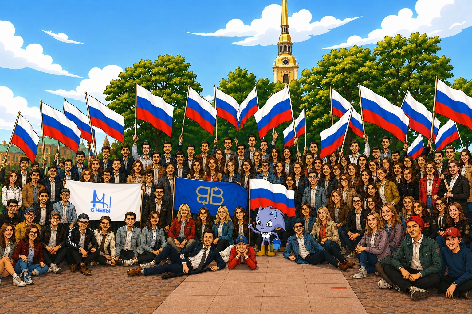 22 августа - День Государственного флага России