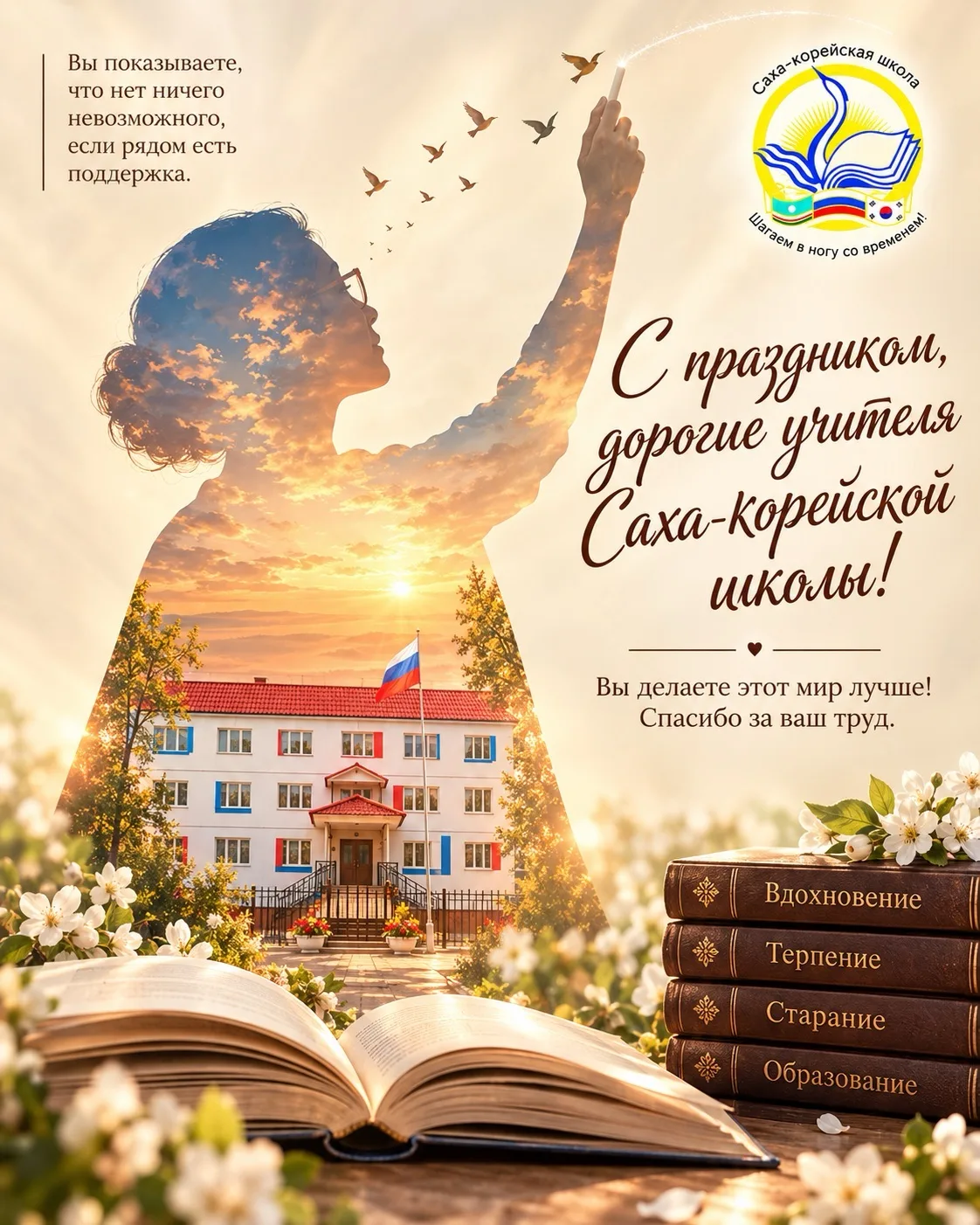 Уважаемые и дорогие наши учителя Саха-корейской школы!