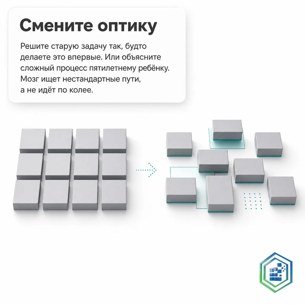 Ваш мозг ленится не от усталости. А от слишком привычной работы.