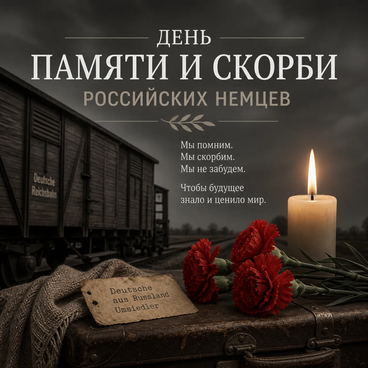 28 августа-День памяти и скорби российских немцев. В календаре есть даты, которые приня...
