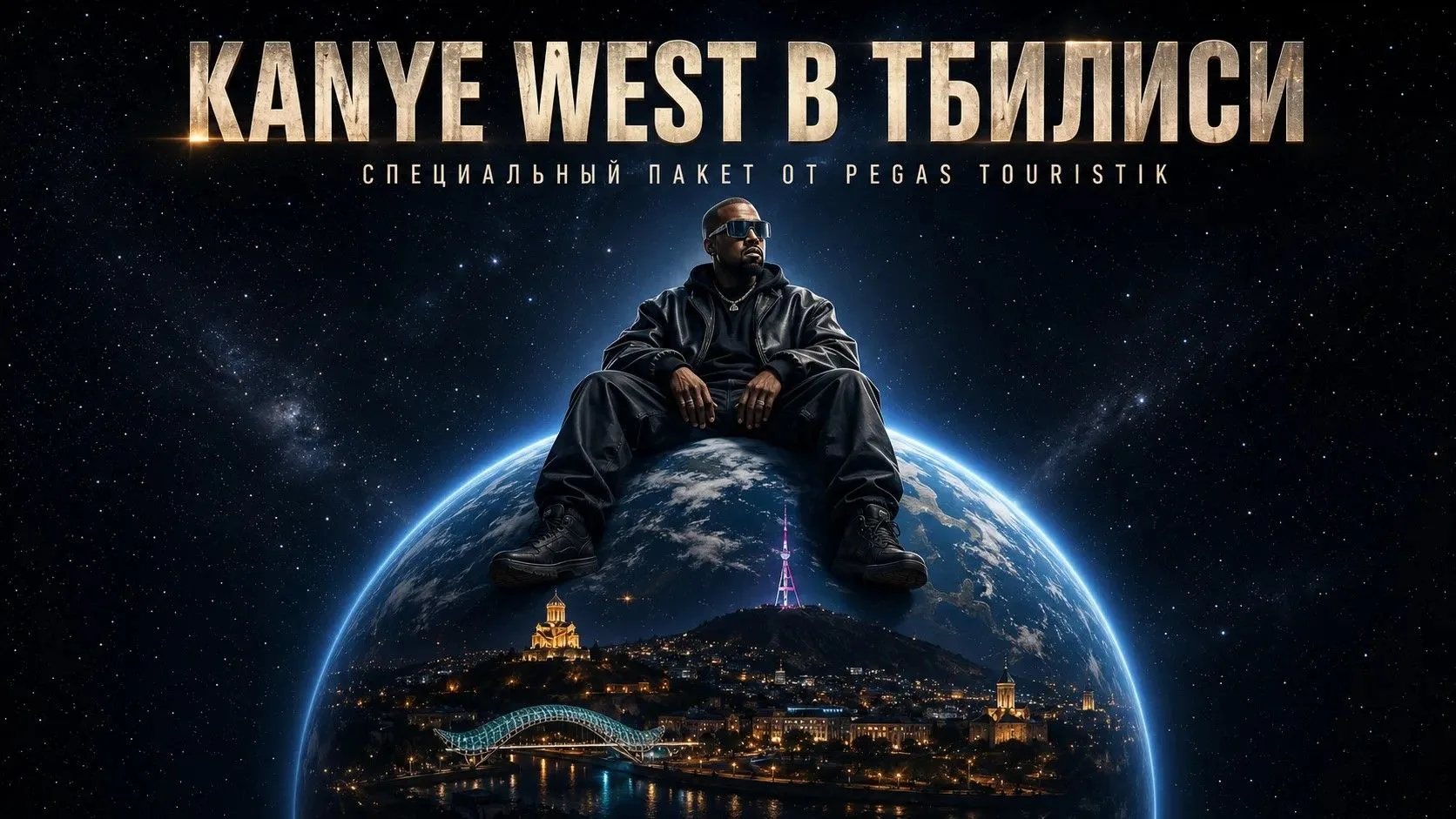 🎤KANYE WEST В ТБИЛИСИ: СПЕЦИАЛЬНЫЙ ПАКЕТ ОТ PEGAS TOURISTIK

Отличная новость для поклонников качес