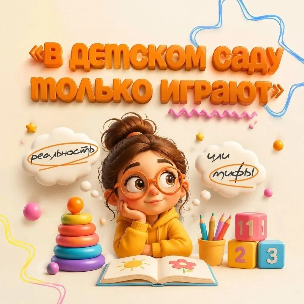 🧐 Мифы о детском саде: разоблачаем вместе!
