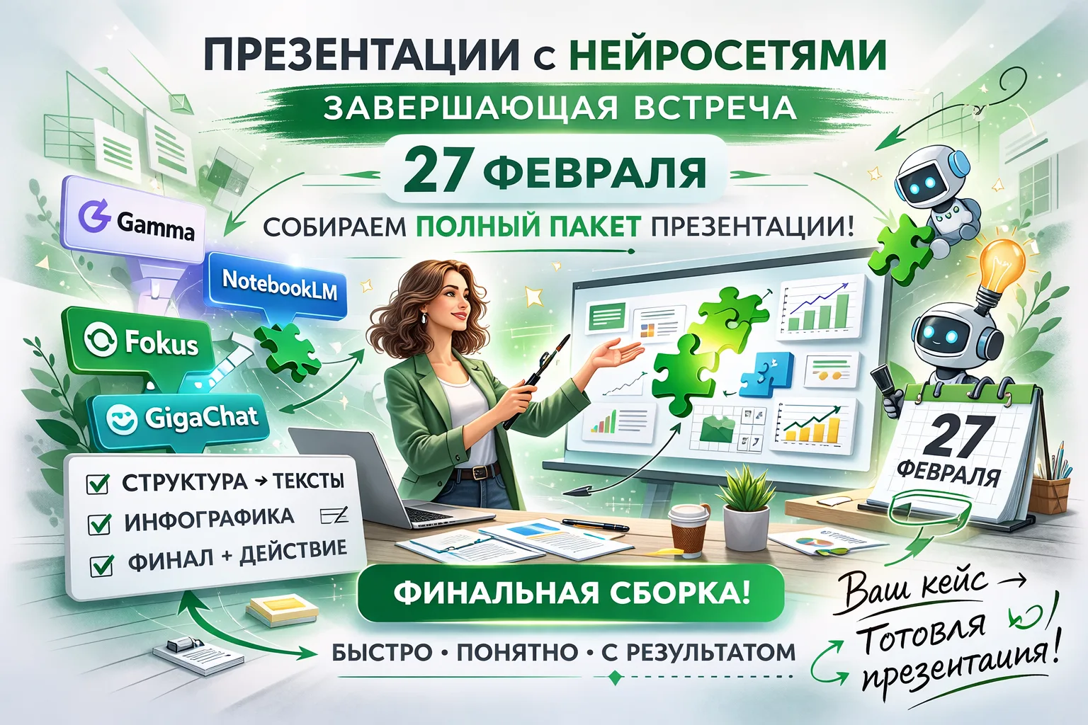 Три вебинара позади. Теперь презентации уже не “получаются” — они собираются.