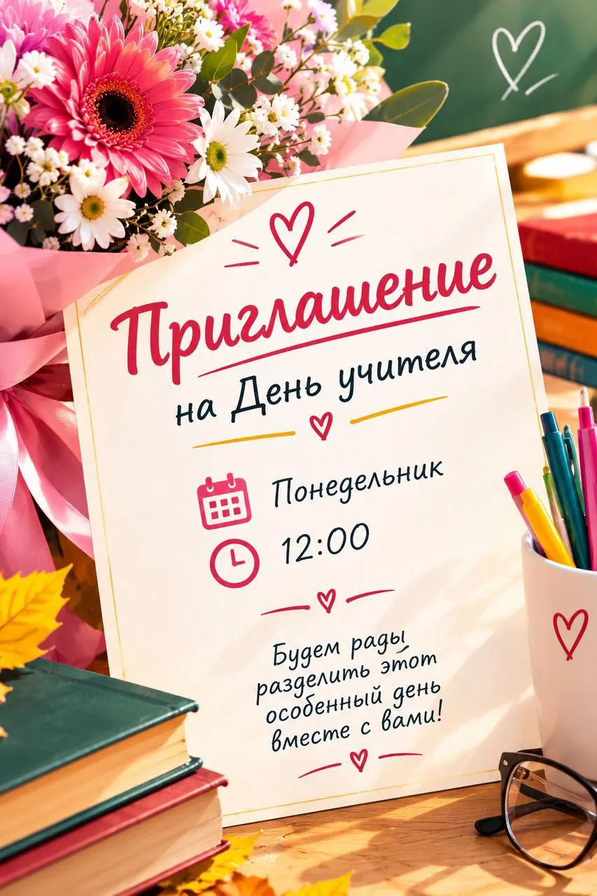 Дорогие преподаватели! 🌷