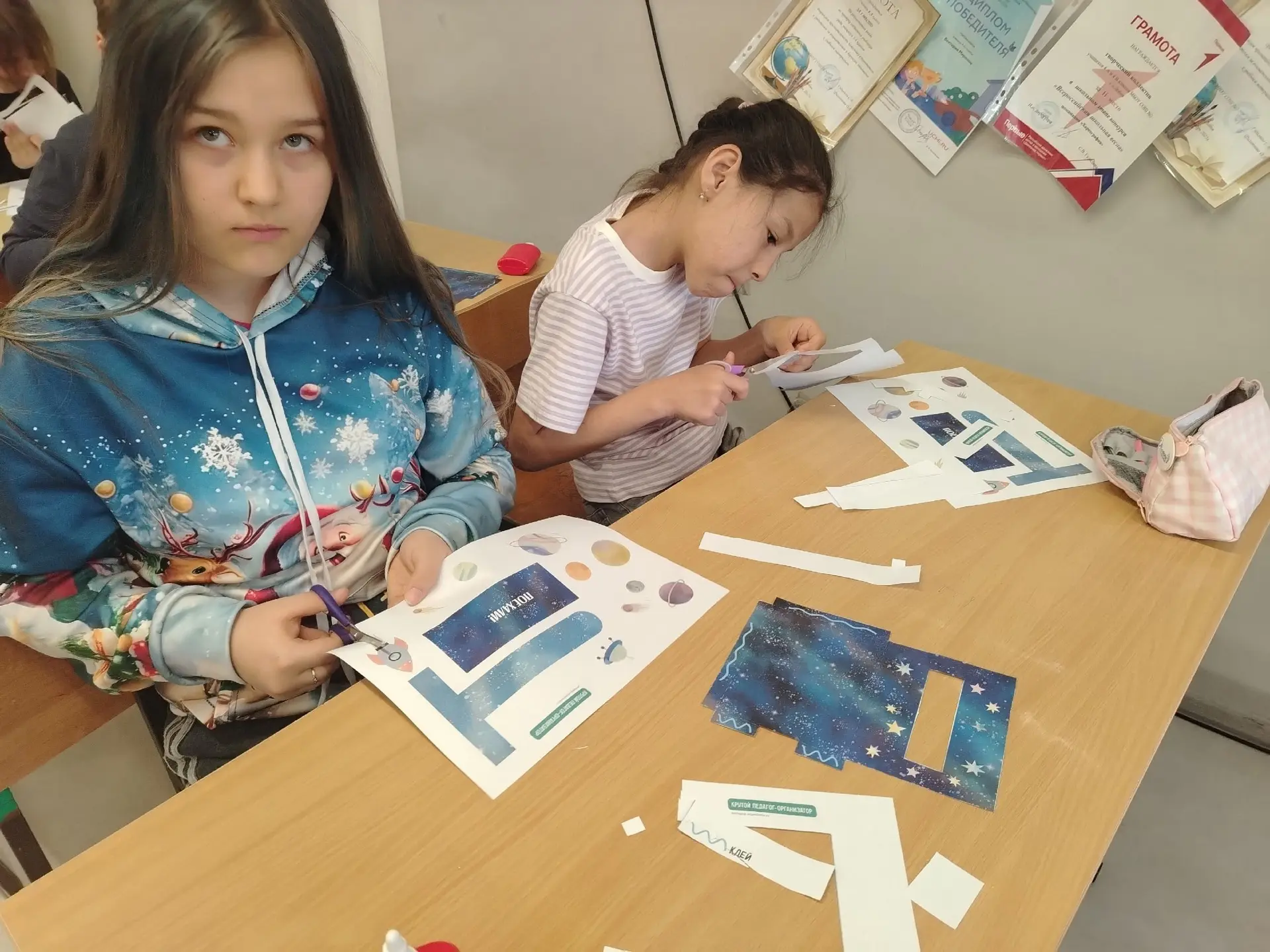 Космическая экспедиция 4 класса: «Поехали!» 🚀    Сегодня, 10 апреля, в преддверии Дня космонавтики н