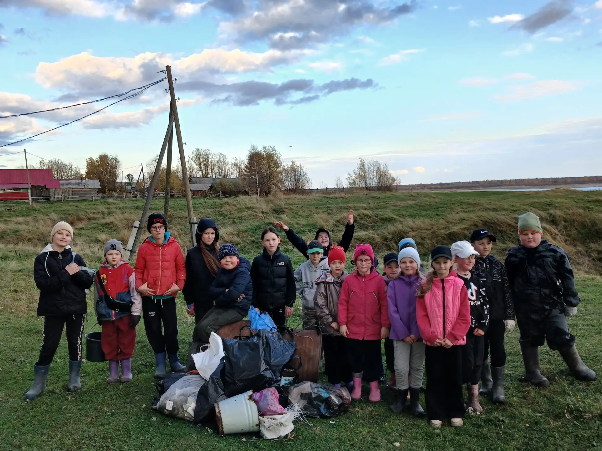 Акция "Чистое село"