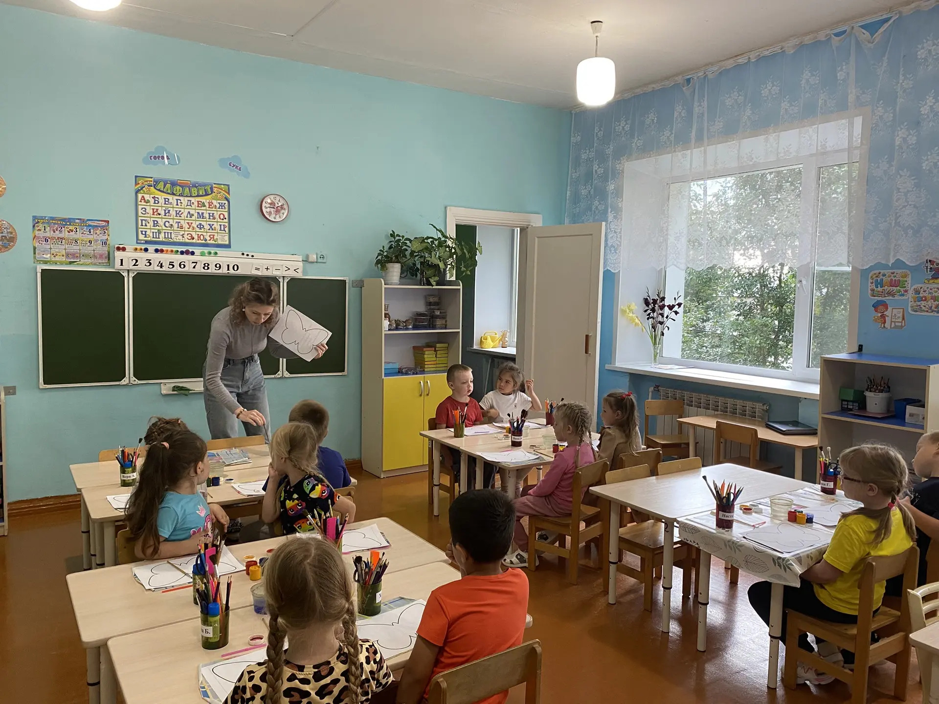 🎨 Кляксография: волшебство красок!