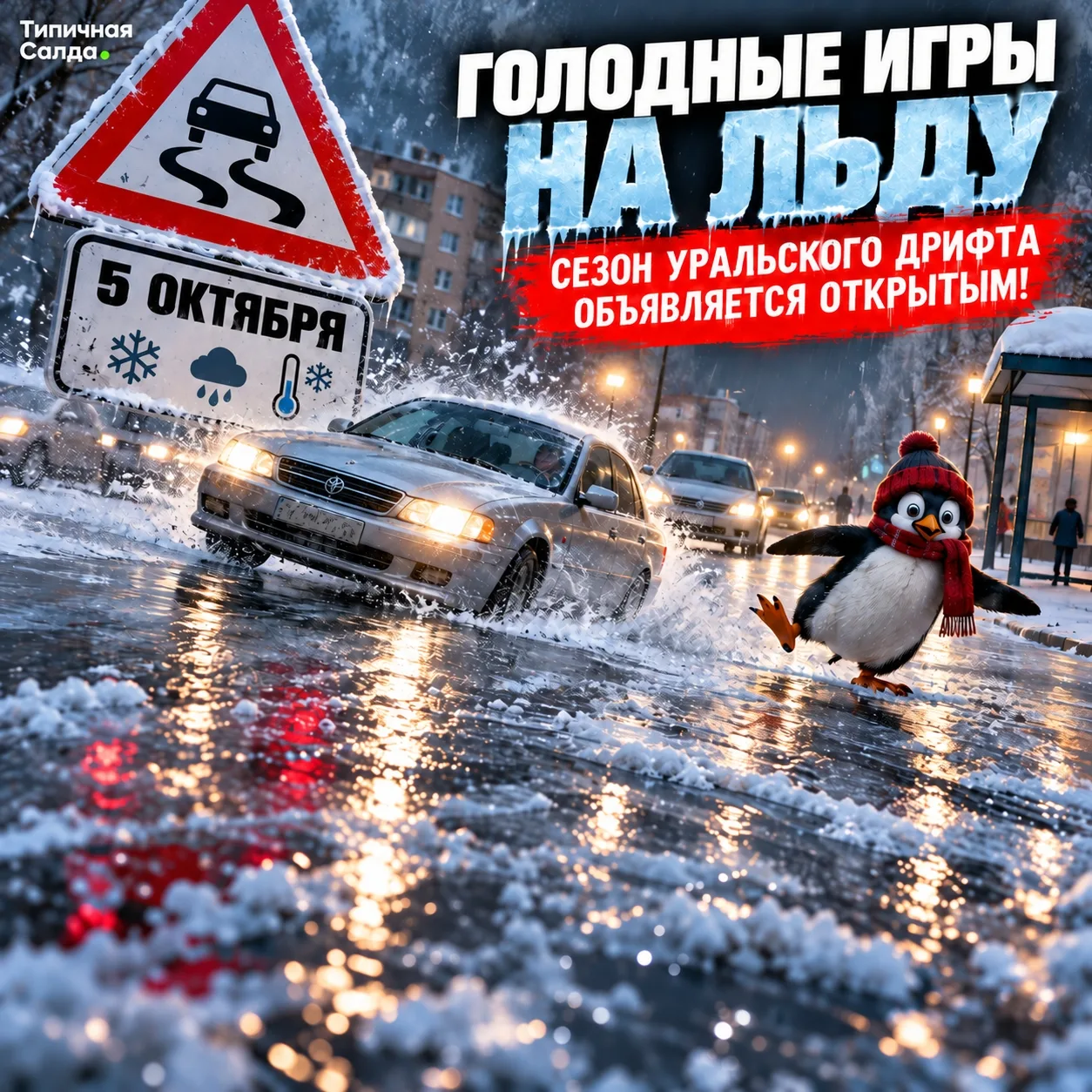 ❄ Голодные игры на льду: завтра жестянщики отмечают свой главный праздник, а Салда прев...