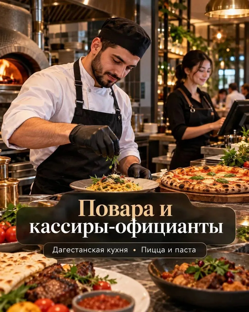 🍽 🧑‍🍳 ТРЕБУЮТСЯ СОТРУДНИКИ В РЕСТОРАН